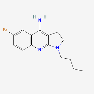 6-bromo-1-butyl-2,3-dihydro-1H-pyrrolo[2,3-b]quinolin-4-amine