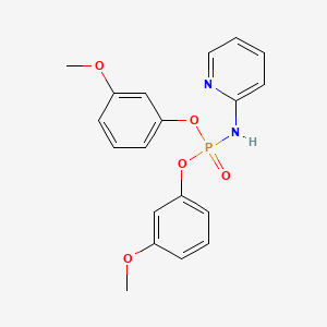 Bis(3-methoxyphenyl) pyridin-2-ylphosphoramidate