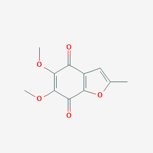 B116141 2-Methyl-5,6-dimethoxy-4,7-benzofurandione CAS No. 158204-26-3