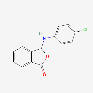 3-[(4-chlorophenyl)amino]-2-benzofuran-1(3H)-one