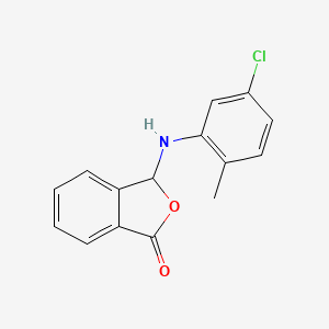 3-[(5-chloro-2-methylphenyl)amino]-2-benzofuran-1(3H)-one