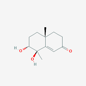 molecular formula C12H18O3 B1161471 氧菲酮 A CAS No. 363610-34-8