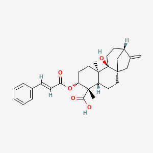 molecular formula C29H36O5 B1161494 3α-肉桂酰氧翅 kau 烯 L3 CAS No. 79406-13-6