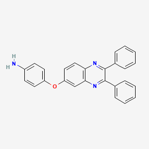 4-(2,3-Diphenyl-quinoxalin-6-yloxy)-phenylamine