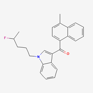 molecular formula C25H24FNO B1161524 MAM2201 N-(4-氟戊基)异构体 