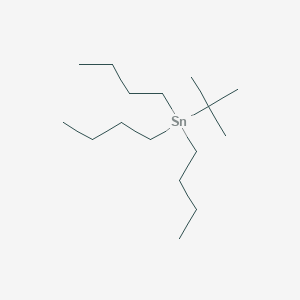 molecular formula C16H36Sn B116157 Tributyl(tert-butyl)stannan CAS No. 157066-15-4