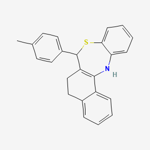 7-(4-Methylphenyl)-5,6,7,13-tetrahydronaphtho[2,1-c][1,5]benzothiazepine