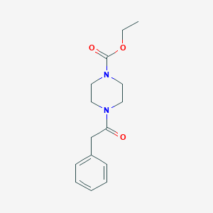 Ethyl 4-(2-phenylacetyl)piperazine-1-carboxylate