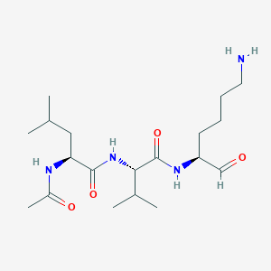 B116171 AC-Leu-val-lys-aldehyde CAS No. 147600-40-6