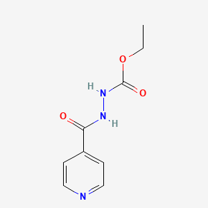 Ethyl 2-(pyridin-4-ylcarbonyl)hydrazinecarboxylate