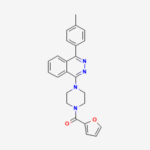 Furan-2-yl{4-[4-(4-methylphenyl)phthalazin-1-yl]piperazin-1-yl}methanone