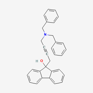 9-[4-(dibenzylamino)but-2-yn-1-yl]-9H-fluoren-9-ol