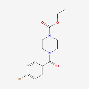 Ethyl 4-(4-bromobenzoyl)piperazine-1-carboxylate