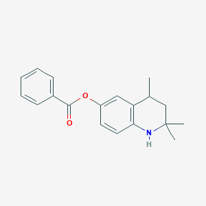 2,2,4-Trimethyl-1,2,3,4-tetrahydroquinolin-6-yl benzoate