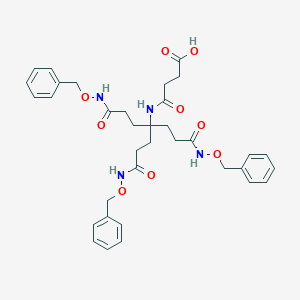 molecular formula C35H42N4O9 B116193 Trisuccin CAS No. 147219-26-9