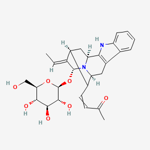 molecular formula C28H34N2O7 B1162055 劳沃四叶碱 C CAS No. 1422506-51-1
