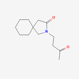 molecular formula C₁₃H₂₁NO₂ B1162135 2-(3-Oxobutyl)-2-azaspiro[4.5]decan-3-one 