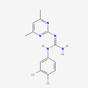 N-(3,4-dichlorophenyl)-N'-(4,6-dimethylpyrimidin-2-yl)guanidine