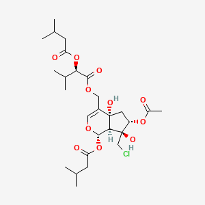 molecular formula C27H41ClO11 B1162196 Volvaltrate B CAS No. 1181224-13-4