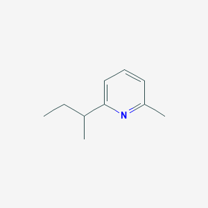 B116224 2-Butan-2-yl-6-methylpyridine CAS No. 143814-38-4