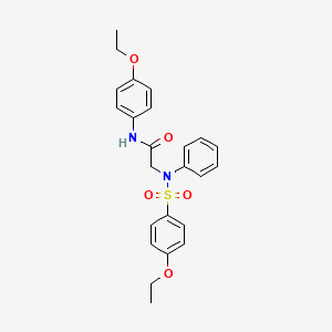 N-(4-Ethoxyphenyl)-2-(N-phenyl4-ethoxybenzenesulfonamido)acetamide