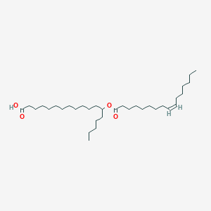 13-(9Z-hexadecenoyloxy)-octadecanoic acid