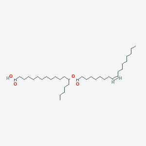 molecular formula C36H68O4 B1162294 13-(9Z-octadecenoyloxy)-octadecanoic acid 