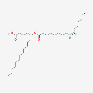 5-(9Z-hexadecenoyloxy)-octadecanoic acid