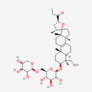 molecular formula C40H64O13 B1162306 Scillascilloside B-1 CAS No. 2023822-41-3