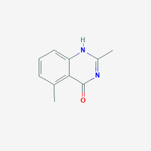 molecular formula C10H10N2O B116235 2,5-Dimethylquinazolin-4(1H)-one CAS No. 147006-56-2
