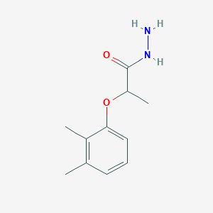 molecular formula C11H16N2O2 B116236 2-(2,3-二甲基苯氧基)丙酰肼 CAS No. 142835-36-7
