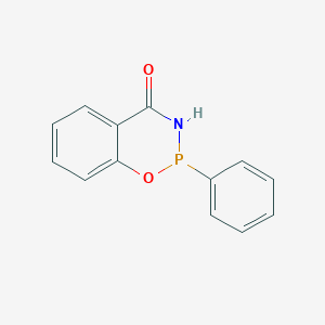 molecular formula C13H10NO2P B116243 2-phenyl-3H-1,3,2-benzoxazaphosphinin-4-one CAS No. 143000-05-9