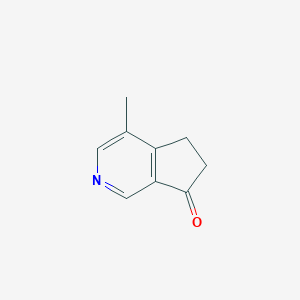 B116249 4-Methyl-5,6-dihydrocyclopenta[c]pyridin-7-one CAS No. 147646-28-4