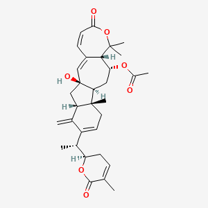 molecular formula C32H40O7 B1162525 Longipedlactone J CAS No. 1011762-93-8