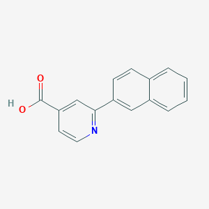 B011626 2-(Naphthalen-2-YL)isonicotinic acid CAS No. 100004-92-0