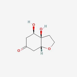 molecular formula C8H12O4 B1162667 Cleroindicin D CAS No. 189264-45-7