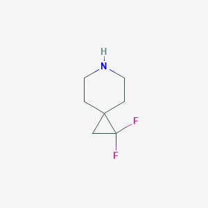 B116267 1,1-Difluoro-6-azaspiro[2.5]octane CAS No. 144230-47-7