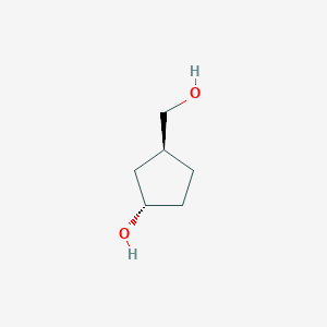 molecular formula C6H12O2 B1162685 3-(Hydroxymethyl)cyclopentanol CAS No. 1007125-14-5