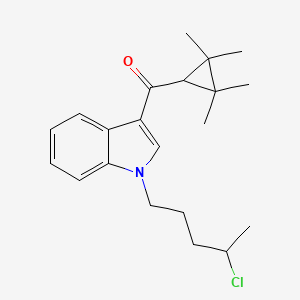 (1-(4-chloropentyl)-1H-indol-3-yl)(2,2,3,3-tetramethylcyclopropyl)methanone