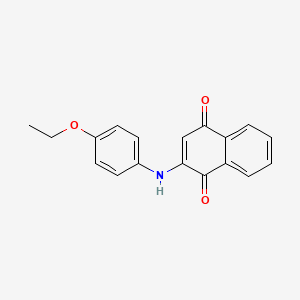 2-[(4-Ethoxyphenyl)amino]naphthalene-1,4-dione