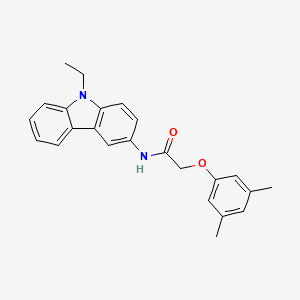 2-(3,5-dimethylphenoxy)-N-(9-ethyl-9H-carbazol-3-yl)acetamide