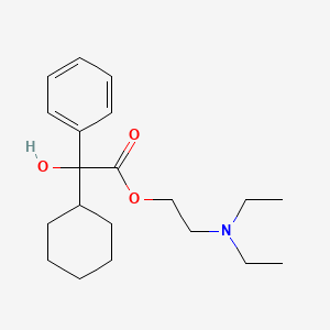 2-(Diethylamino)ethyl cyclohexyl(hydroxy)phenylacetate