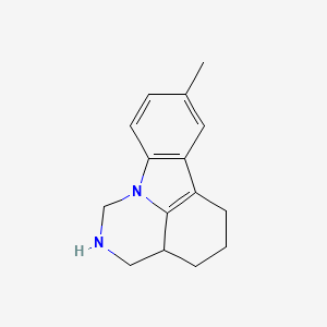 8-methyl-2,3,3a,4,5,6-hexahydro-1H-pyrimido[5,6,1-jk]carbazole