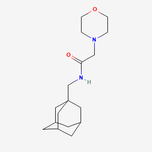 N-[(Adamantan-1-YL)methyl]-2-(morpholin-4-YL)acetamide