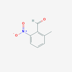 molecular formula C8H7NO3 B011629 2-甲基-6-硝基苯甲醛 CAS No. 107096-52-6