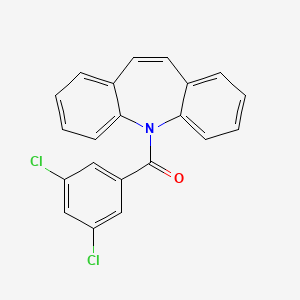 5H-dibenzo[b,f]azepin-5-yl(3,5-dichlorophenyl)methanone