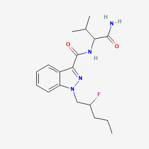molecular formula C18H25FN4O2 B1162959 AB-PINACA N-(2-fluoropentyl) isomer 