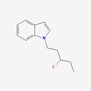 molecular formula C13H16FN B1162966 3-Fluoropentylindole 