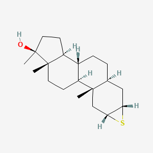 molecular formula C20H32OS B1162982 2,3-Thioepoxy Madol CAS No. 4267-80-5