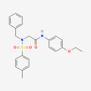 N~2~-benzyl-N-(4-ethoxyphenyl)-N~2~-[(4-methylphenyl)sulfonyl]glycinamide